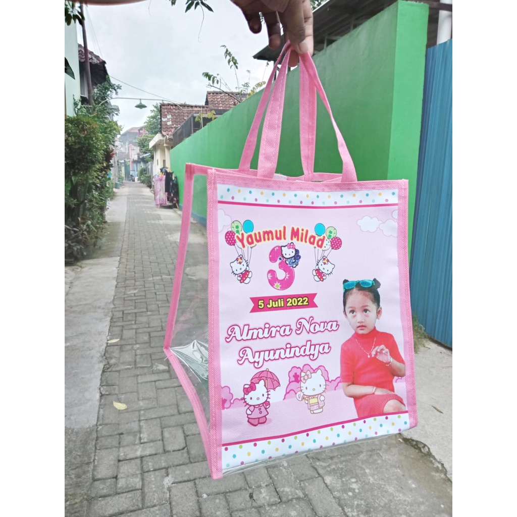 

25x30x25 Beli Satuan Bisa Banget / Tas Ultah Custom Premium / Tas Berkat Premium / Tas Aqiqah Premium Murah