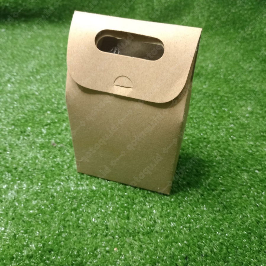 

QOTAQU Gable Box | Kotak Kado | Hampers Box | Kotak Packing 10 x 6 x 15,5 cm