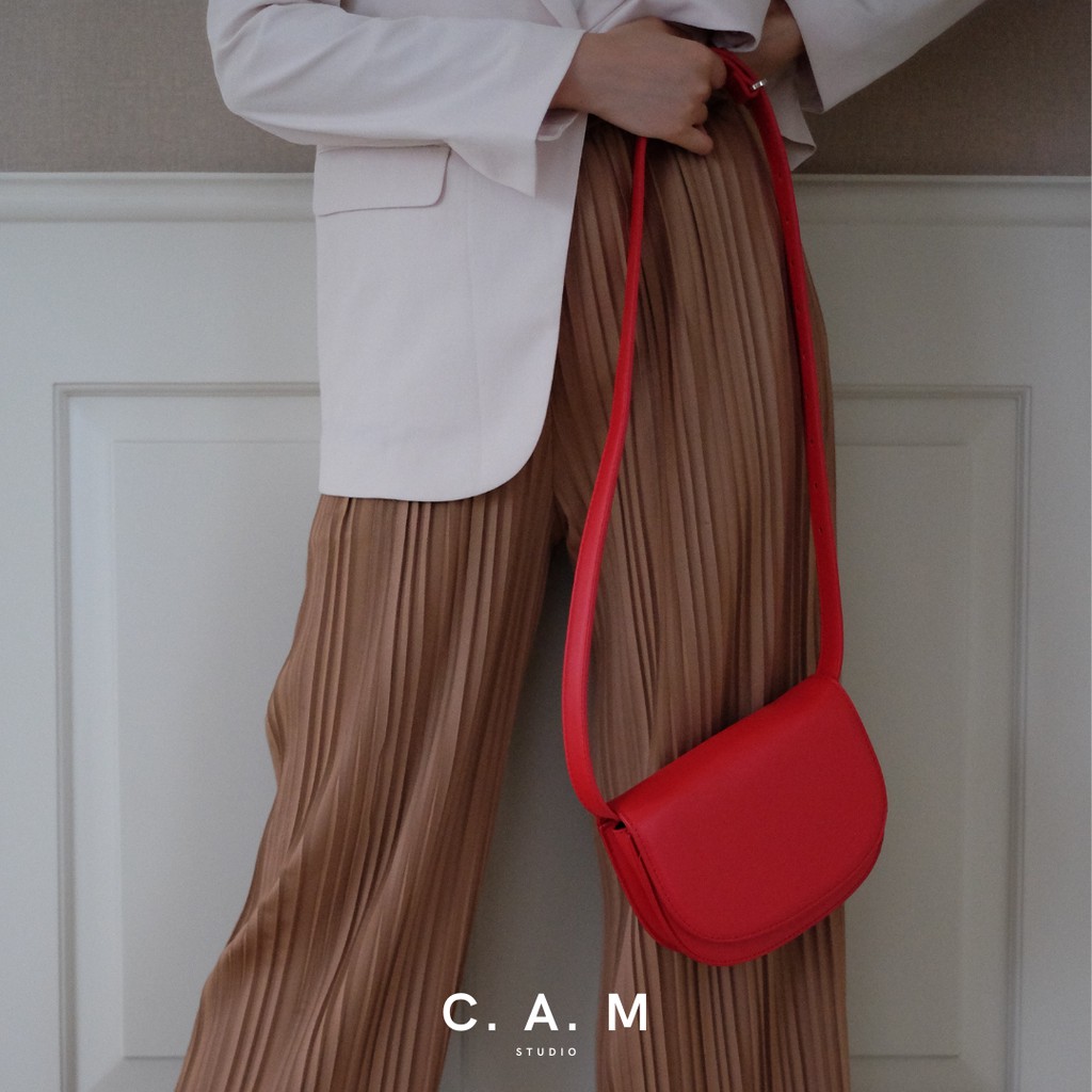 C. A. M studio - Emma Bag in Red ( Tas Wanita )