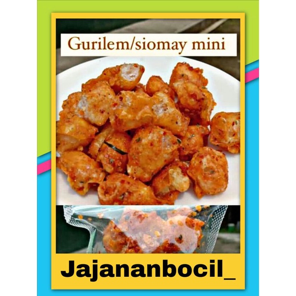 

(MURAH) GURILEM / SIOMAY MINI KRISPY PEDAS DAUN JERUK 500GRAM