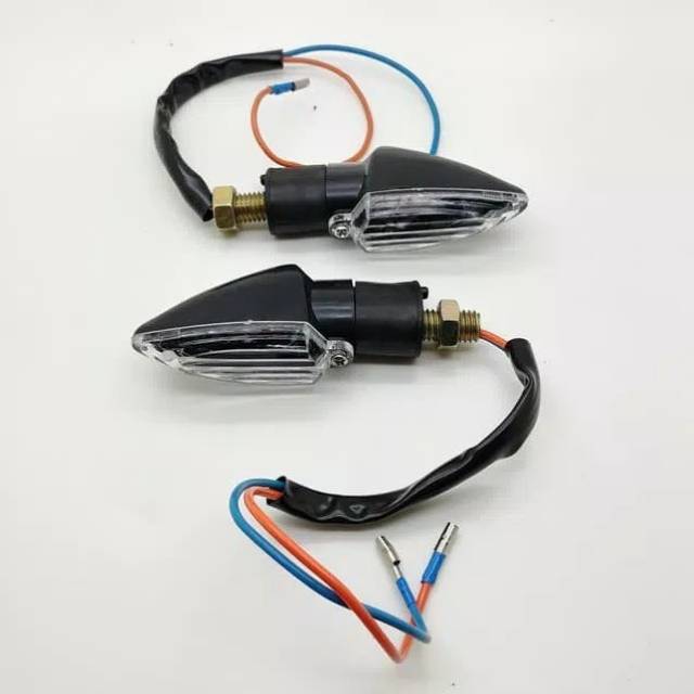 (LSM2) Lampu Sein Sen Model Vixion old new Mini variasi megapro Cb150 NVL KLX Byson Ninja Verza