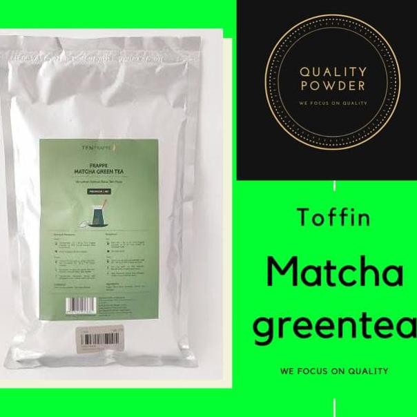 

a9iw bubuk minuman matcha green tea / frappe / serbuk/ powder mathca toffin 6b4m