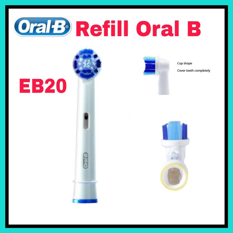 NA - Refill Oral B EB20 Precision Clean - Refill Sikat Gigi Oral B