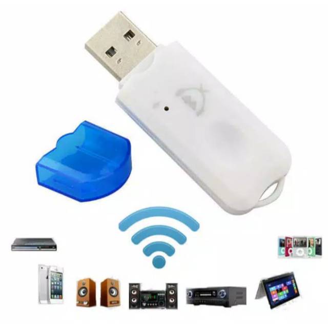 Usb Music Wireless putih