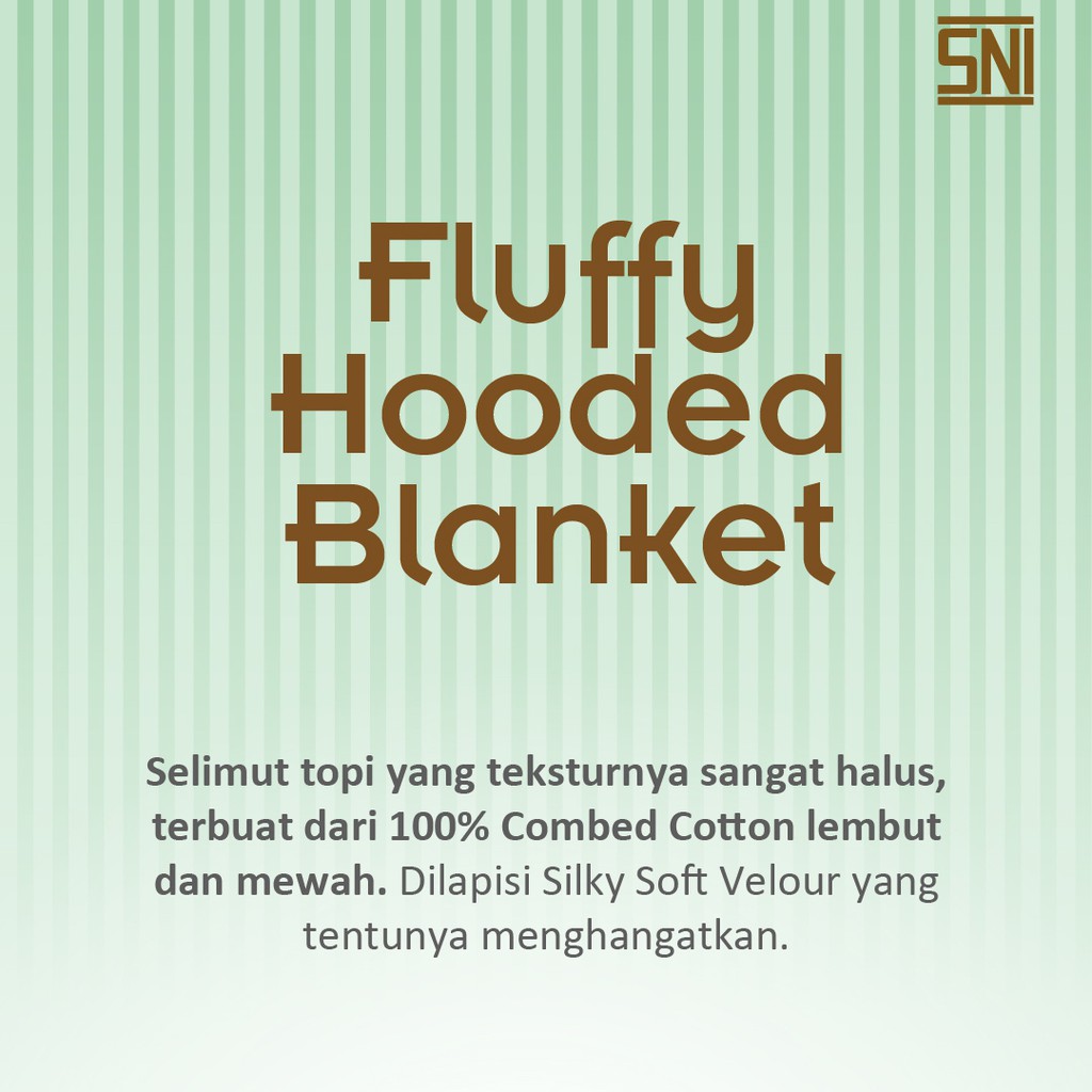 Fluffy Hooded Blanket Baby Bee