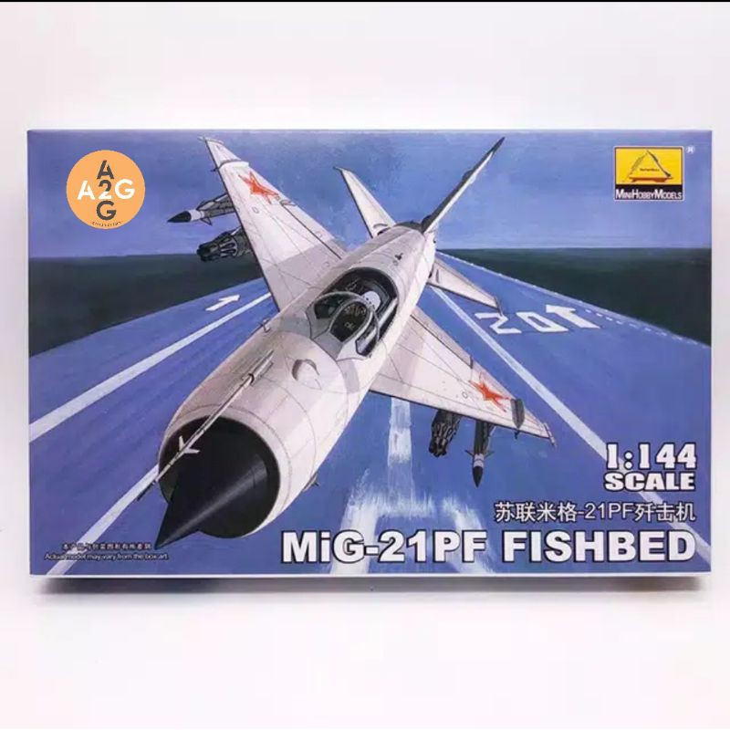 Model kit Mini Hobby Models 1/144 MIG 21 PF FISHBED