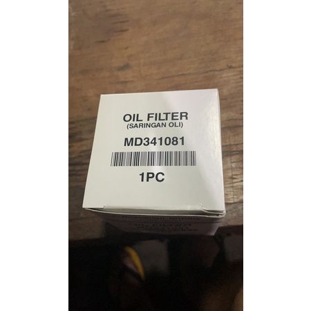 Filter Oli Mitsubishi Outlander Xpander ASLI KTB! MD341081