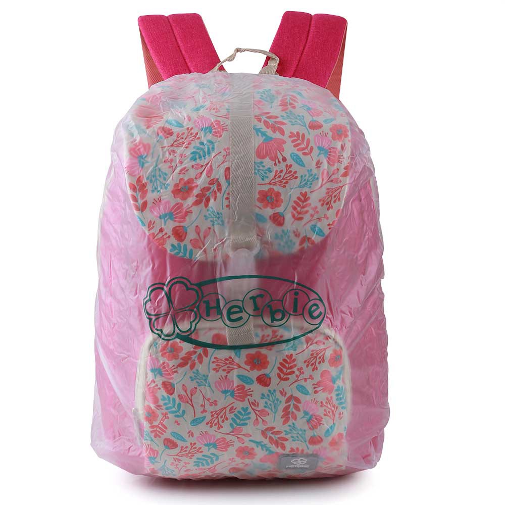 tas ransel wanita plus raincoat/tas backpack wanita/tas ransel cewek ASN195