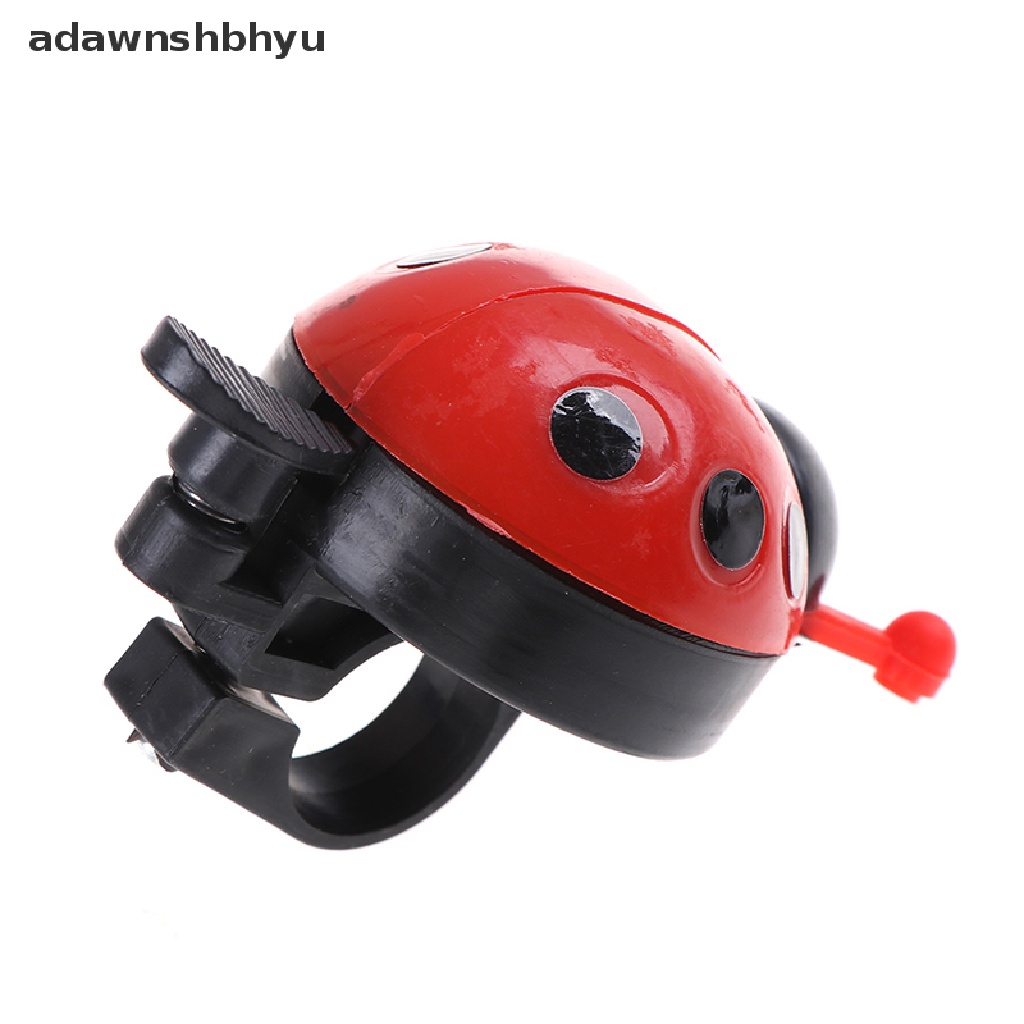 Adawnshbhyu 1Pc Sepeda Ladybug Bell Kartun Bersepeda Bell Indah Anak Sepeda Naik Alarm Tanduk