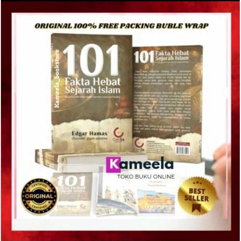 The incredible Muslim Plus The untold islamic history plus 101 fakta Hebat Sejarah Islam Buku Gen saladin Edgar Hamas-101 FHSI