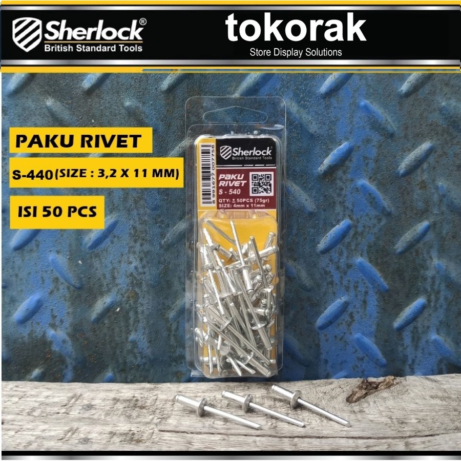 PAKU RIVET S-440 SHERLOCK - PAKU TEMBAK RIVET