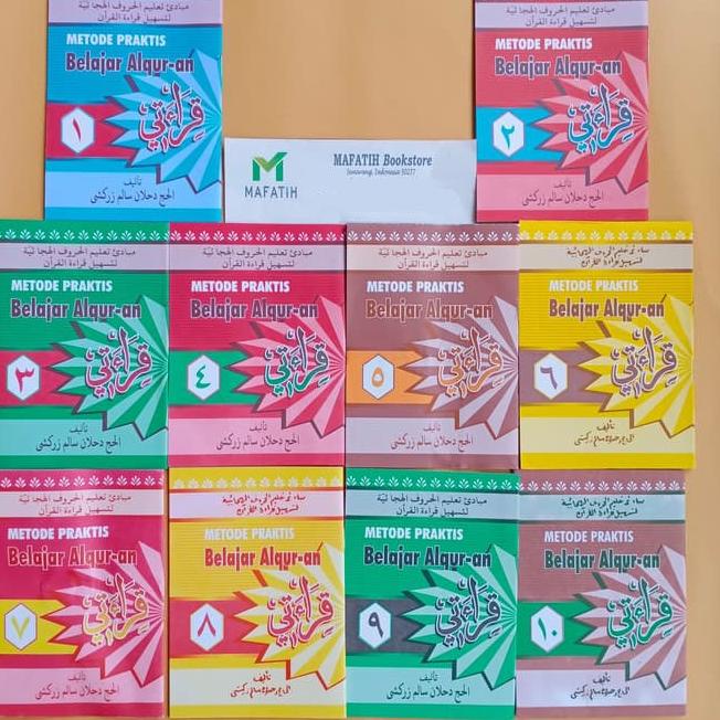 TERBAIK Buku Qiroati per JILID: Metode Praktis Belajar Al-Qur'an Qiro'ati Qiraati panduan membaca Qu