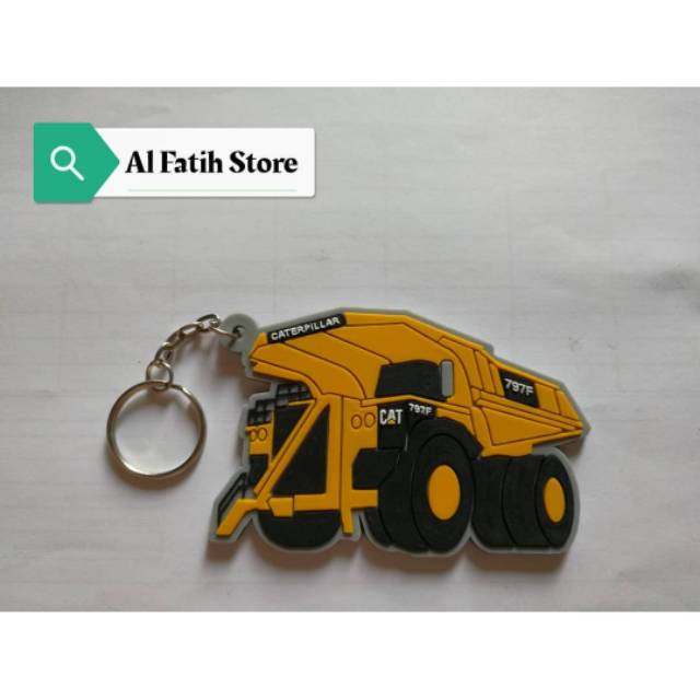 Gantungan kunci DUMP TRUCK CAT 797F