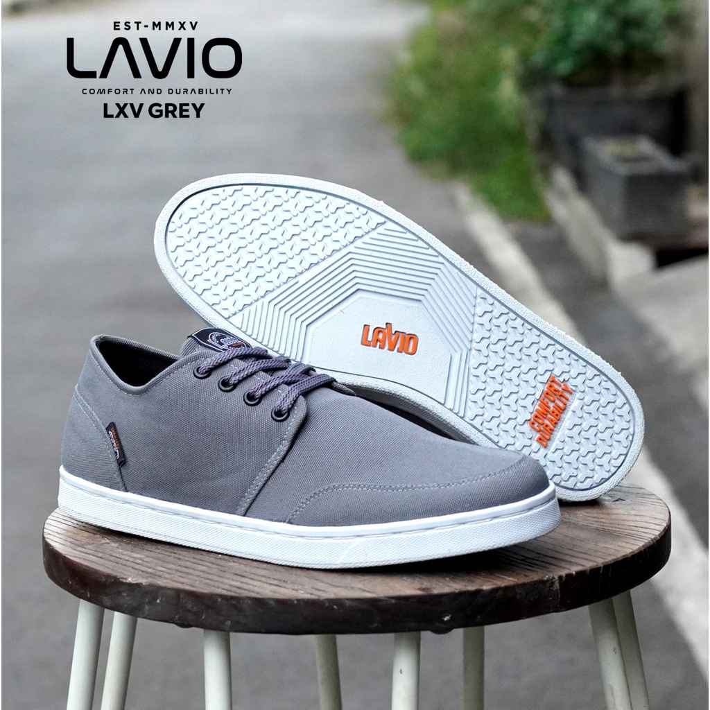 Lavio Sepatu Kets Unisex Sneakers Waterproof Lavio Lxv Original Local Brand Sneakers Casual