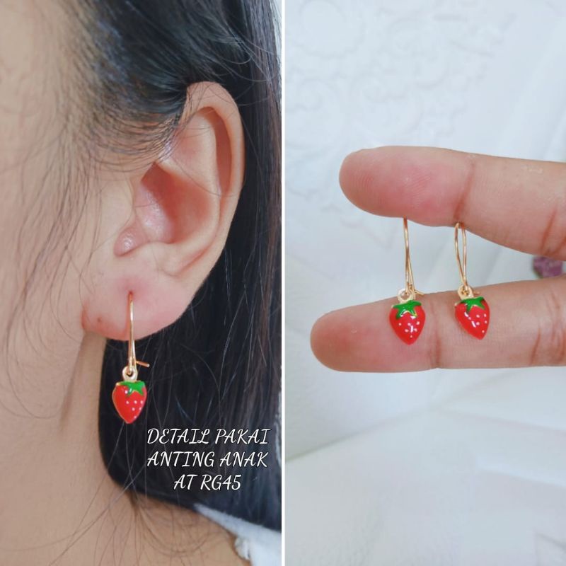 Anting Anak Karakter Cocok Dipakai Sehari hari