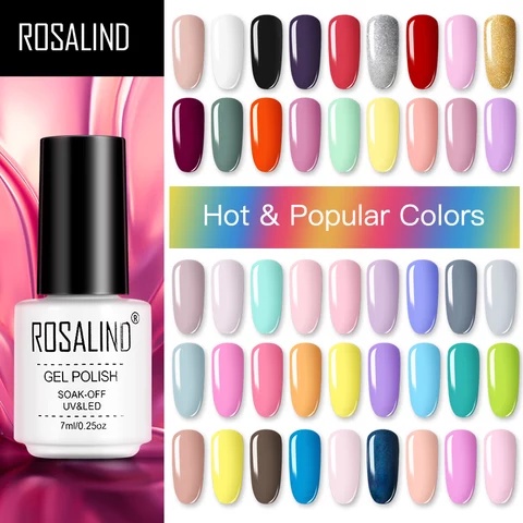 [LENGKAP] Rosalind 1-58 ALL COLORS  Gel Nail Polish UV LED Nail Art / Kutek / Cat Kuku/ Gel polish/ Kutek UV/ Kutek Gel UV