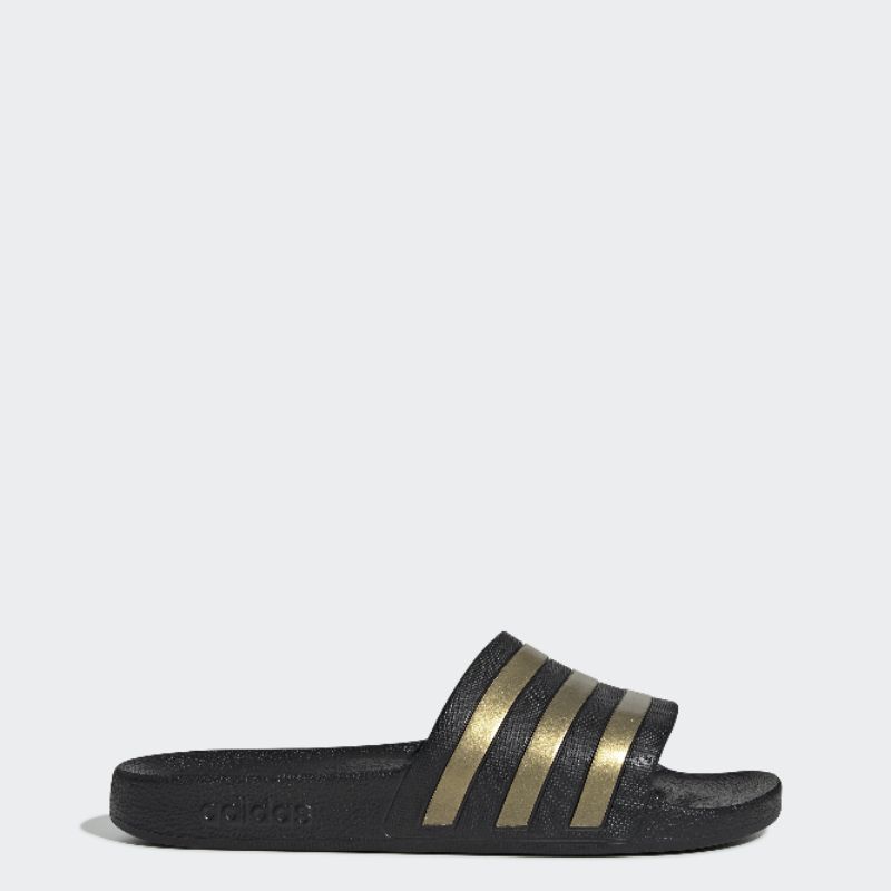 Adidas Adilette Aqua Unisex - Core Black Gold