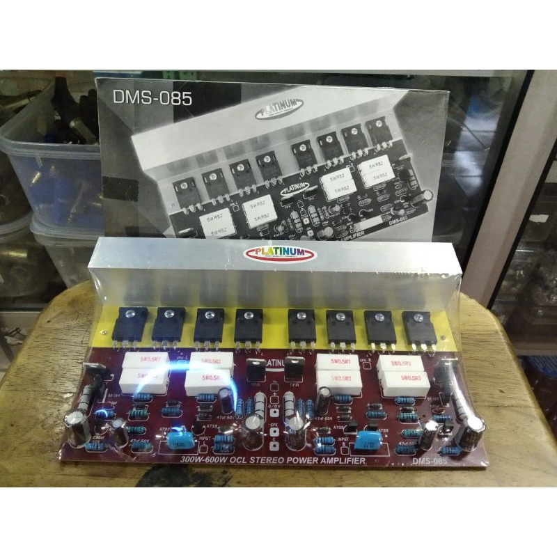 Kit Power Amplifier Streo Ocl 2x300Wat DMS 085