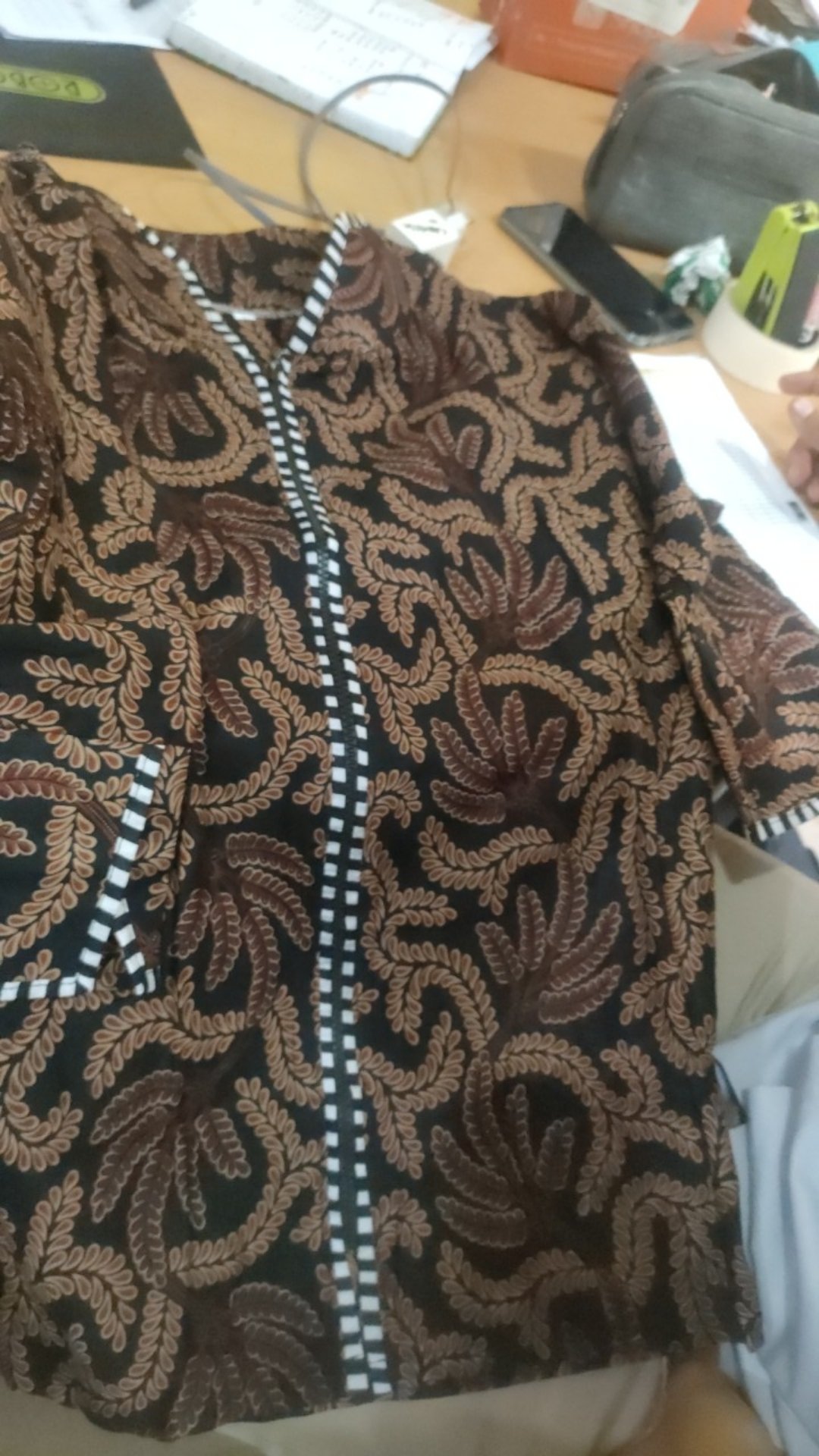 Baju Batik Wanita Modern Monalisa Genes M,l,xl Asli Pekalongan