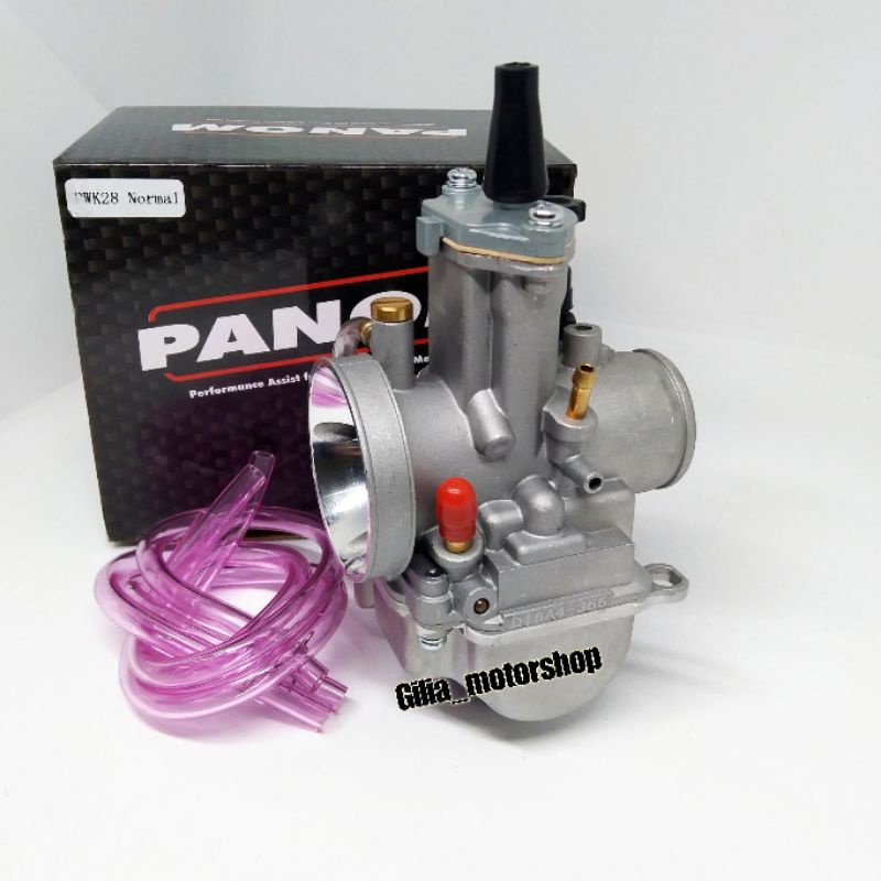 Carburator Karburator Panom PWK 28 Silver Series Plus Intex &amp; pilot Karbu Panom PWK 28