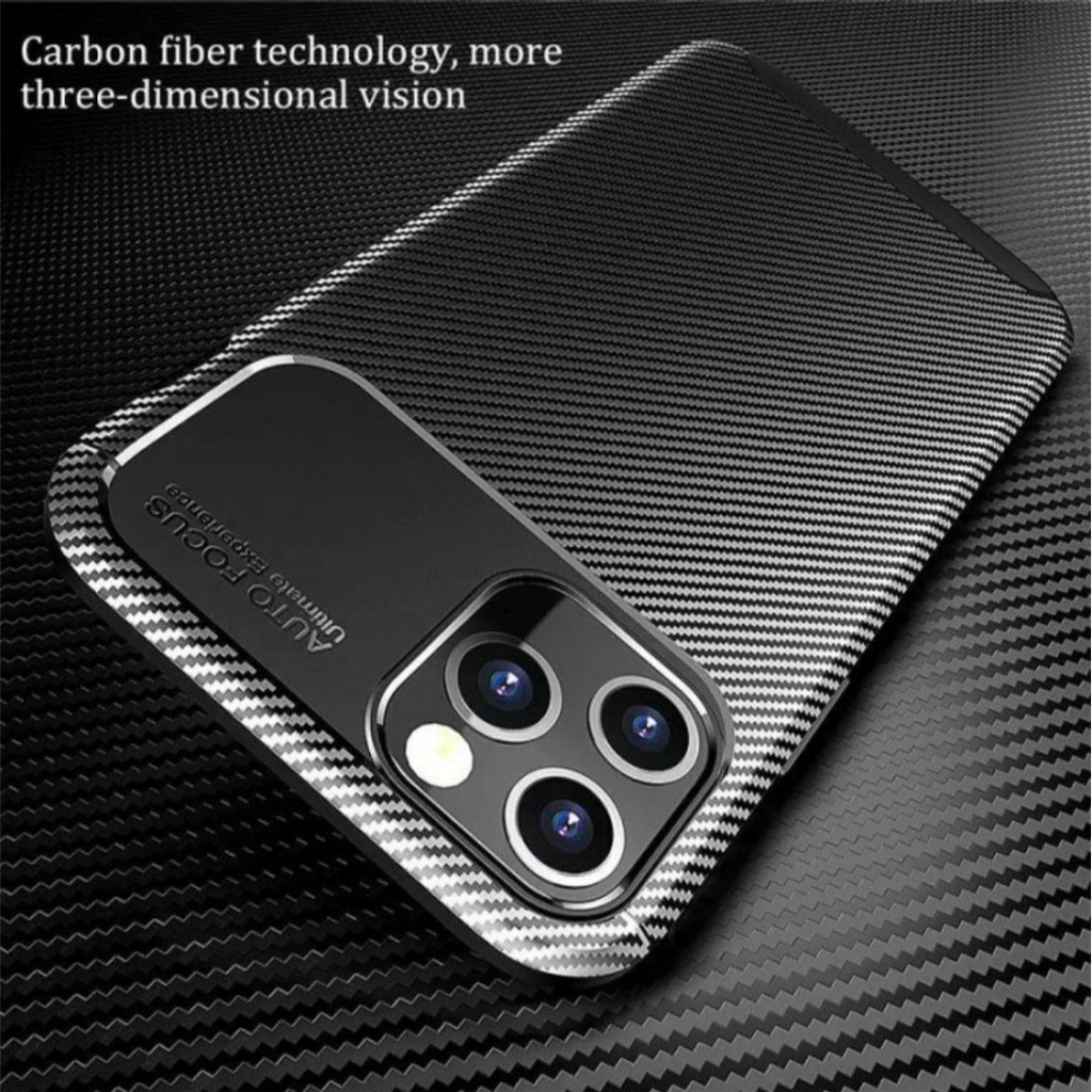 SOFT CASE FOCUS CARBON IPHONE 12 12 MINI 12 PRO MAX Case casing cover