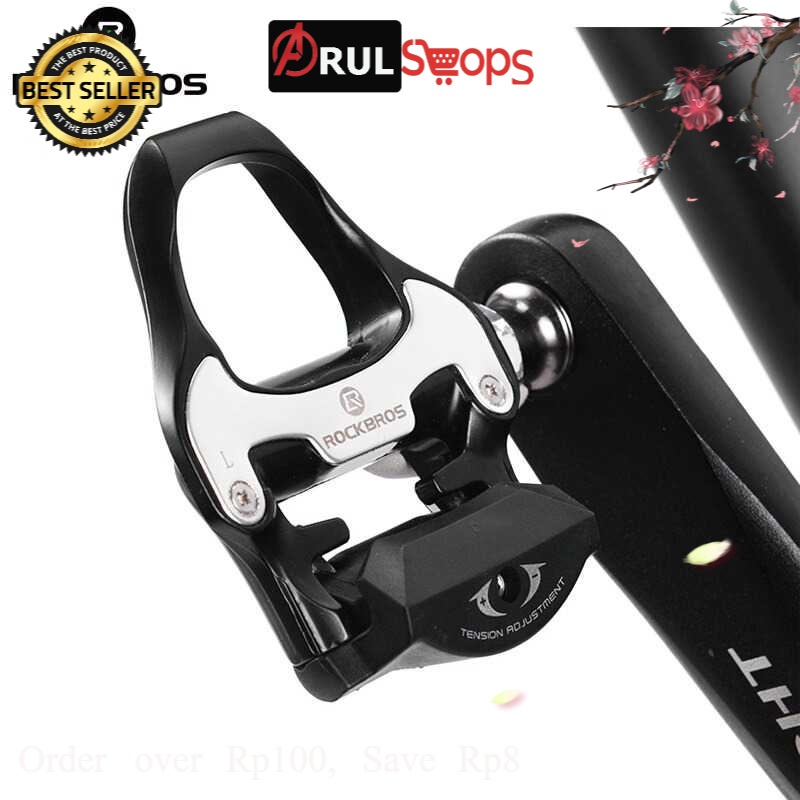 Rockbros Kunci Sepatu Pedal Sepeda Self-locking Pedal 2PCS - SPD-SL