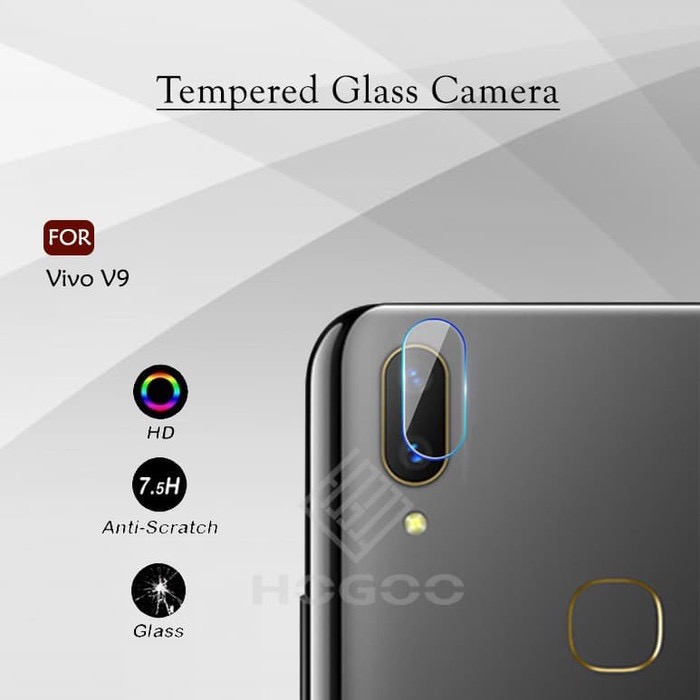 HOGOO VIVO REAL GLASS CAMERA LENS PROTECTOR ANTIGORES KACA