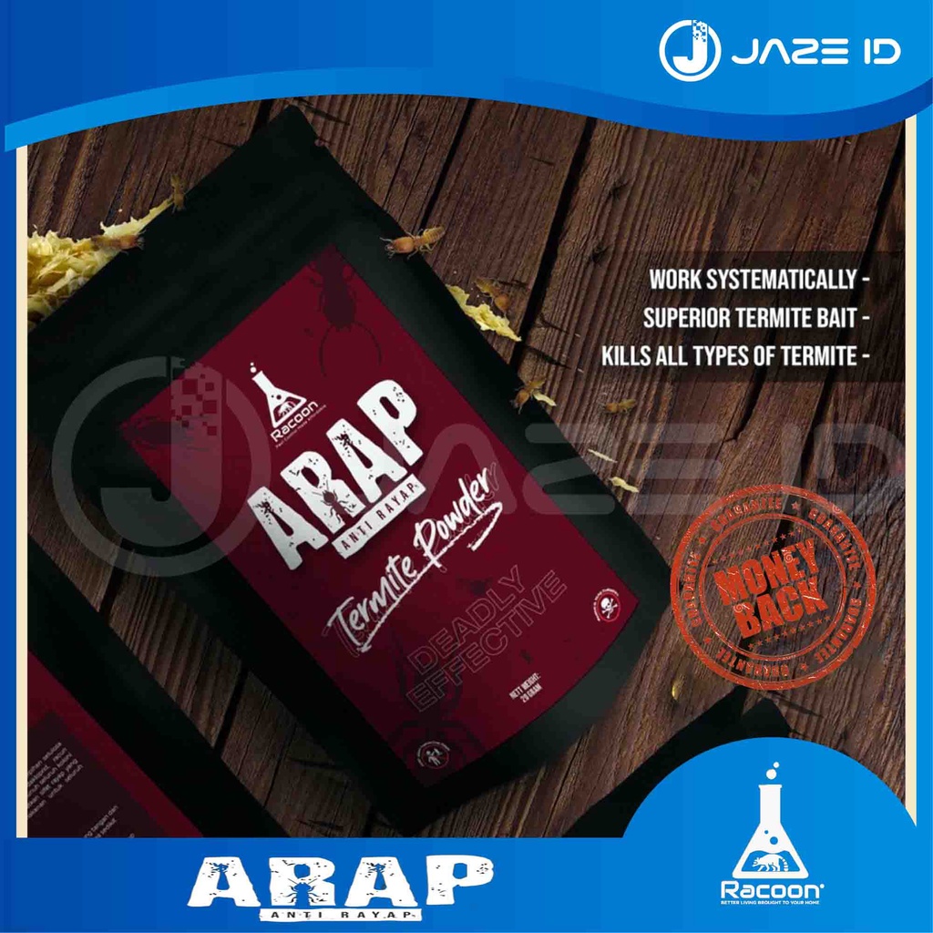 Racoon Obat Anti Rayap ARAP Powder / Racun Rayap Serbuk Ampuh Bubuk