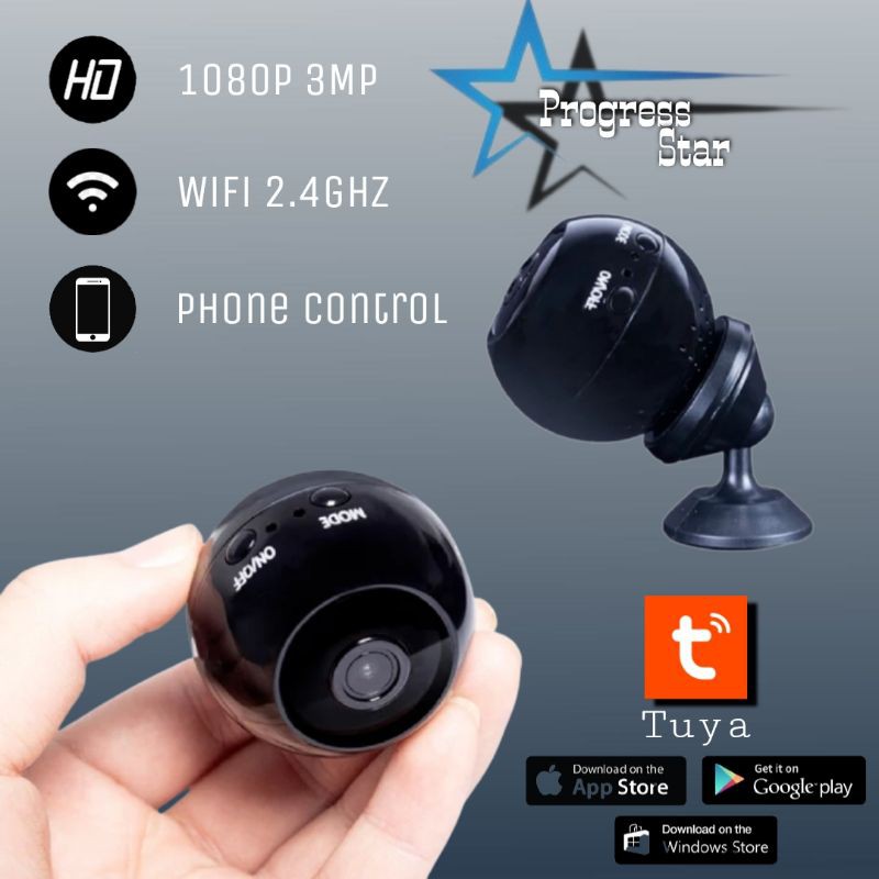 IP mini spy cam Battery / wifi camera wireless battery FHD 3MP 1080P