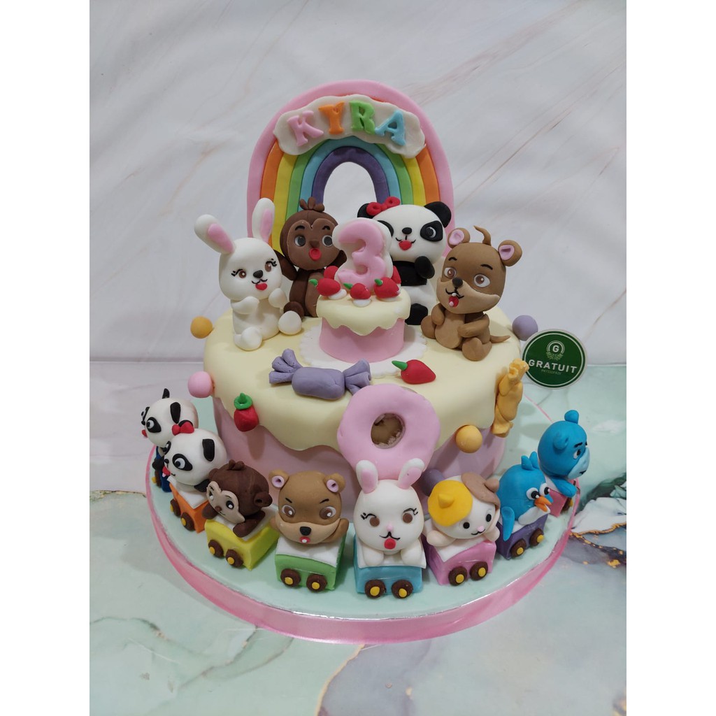 cake babybus / kue babybus uk 20cm