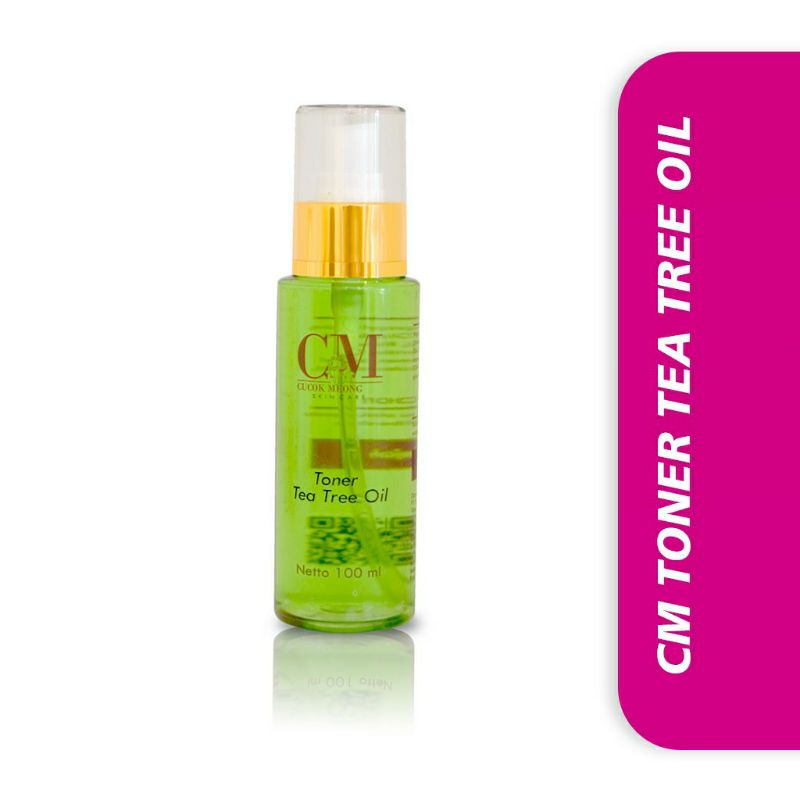 Toner Tea Tree Oil Penyegar Wajah Berminyak Berjerawat CM Skincare by Inusa