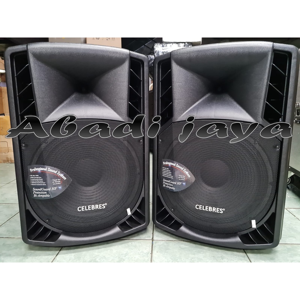 speaker aktif pasif celebress 15-14 model rcf 2bh 15 inch 800watt