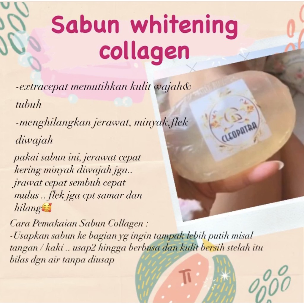 Sabun Collagen Cleopatra