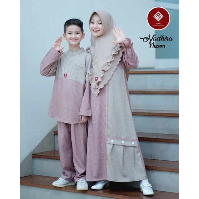 READY GAMIS NADHIRA COUPLE KOKO NIZAM ORIGINAL BY ANV