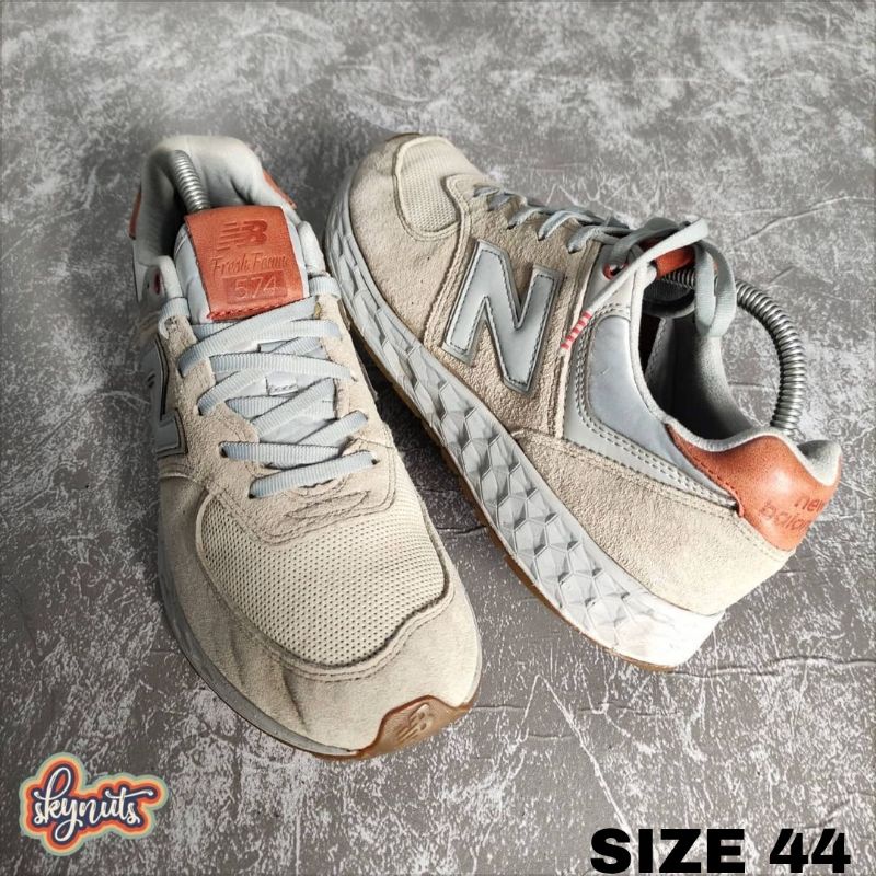 1. New Balance 574 Fresh Foam Grey