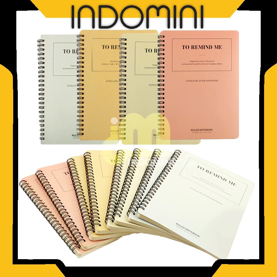 

INDOMINI S007 S008 BUKU TULIS A5 TERMURAH / BUKU CATATAN MOTIF UKURAN A5 dan B5 60 halaman LA560 LB560 COD