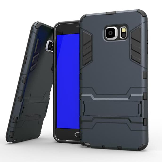 NEW CASE ROBOT SAMSUNG NOTE 5 HARD/TRANSFORMER/SPIGEN/IRON MAN/ARMOR - HITAM MILENIA