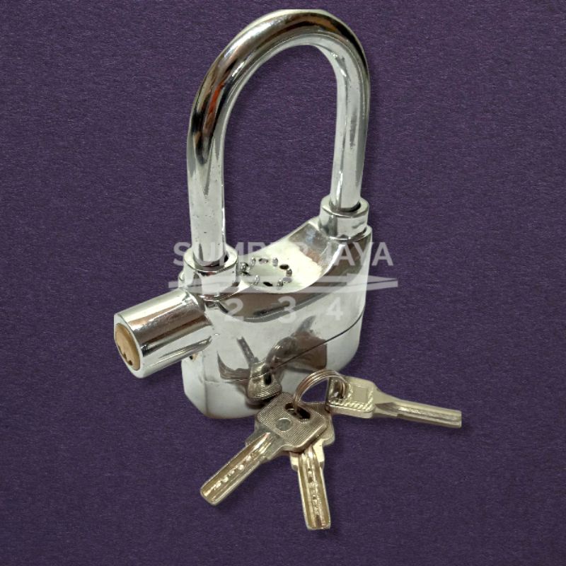 Kunci Gembok Besar 13 cm Kuat Iron Padlock Termurah