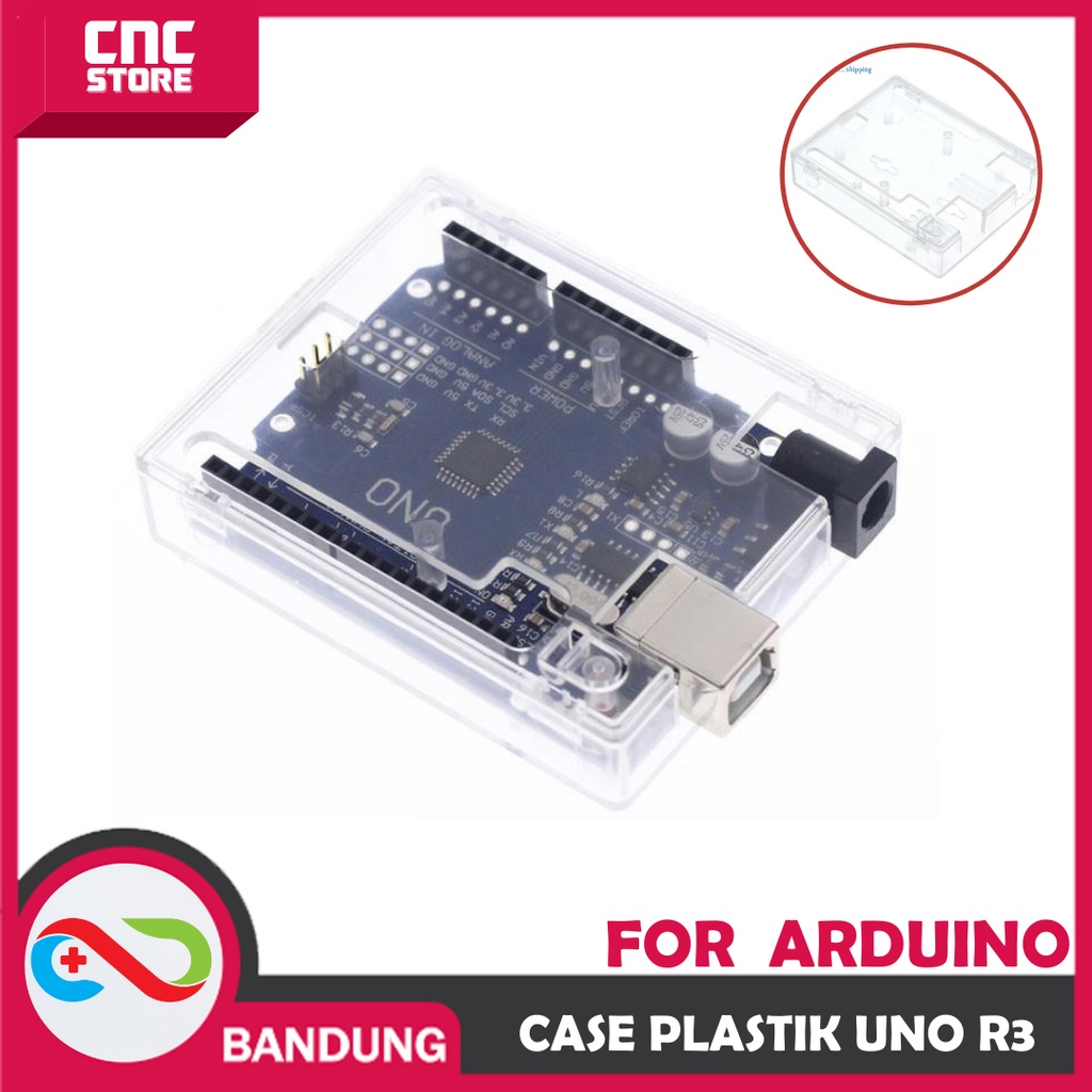 CASE ARDUINO UNO R3 DIP SMD CASING ARDUINO BOX ARDUINO KOTAK ARDUINO