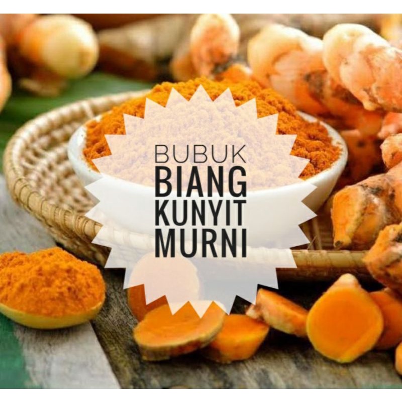 

Bubuk Biang Kunyit Murni Tanpa Campuran / Induk Kunyit