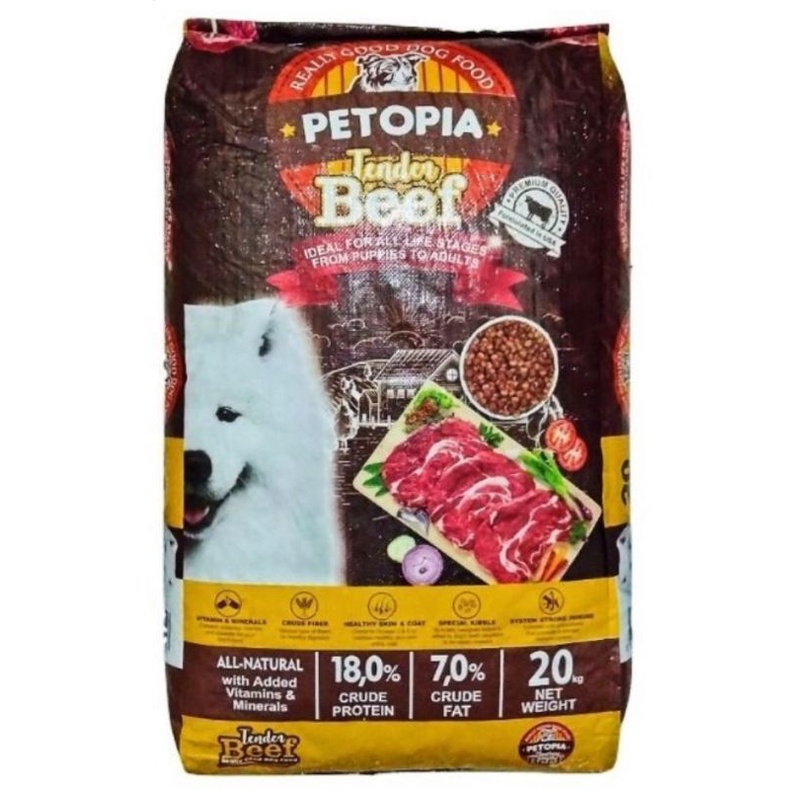 Petopia Dog Beef 20kg