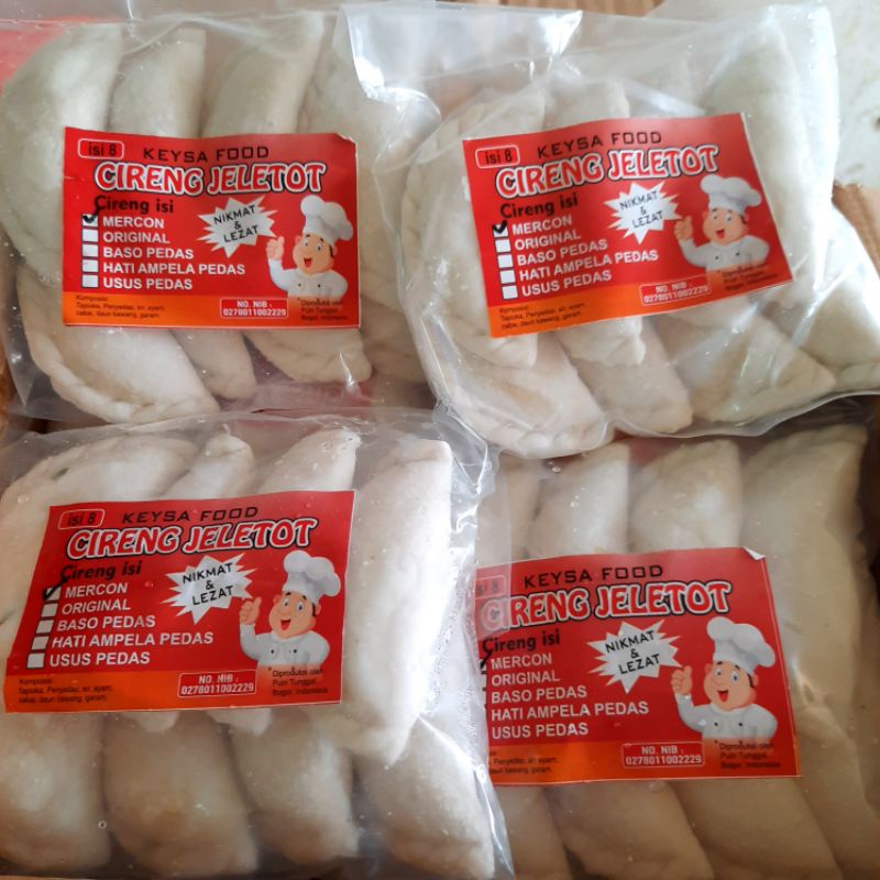 

Cireng Jeletot Mercon isi 8