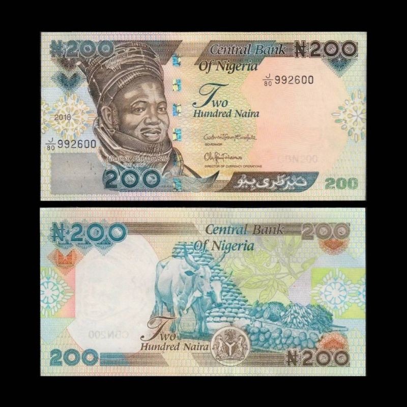 NIGERIA 200 NAIRA 2018 UNC ORIGINAL ALHAJI SIR AHMADU BELLO