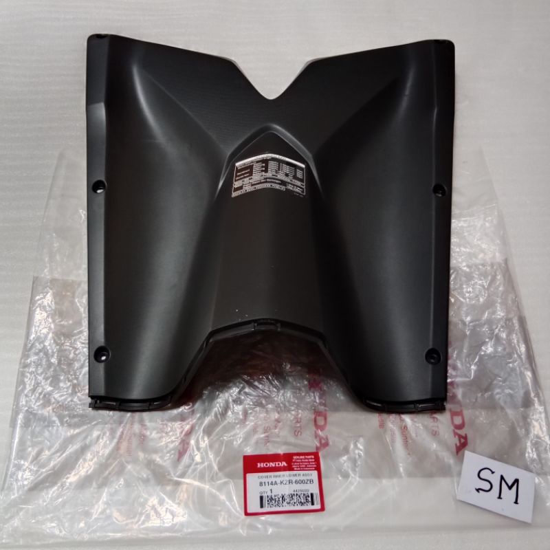 Cover bawah laci Vario 125 Old 8114A-KZR-600ZB Asli Original Honda