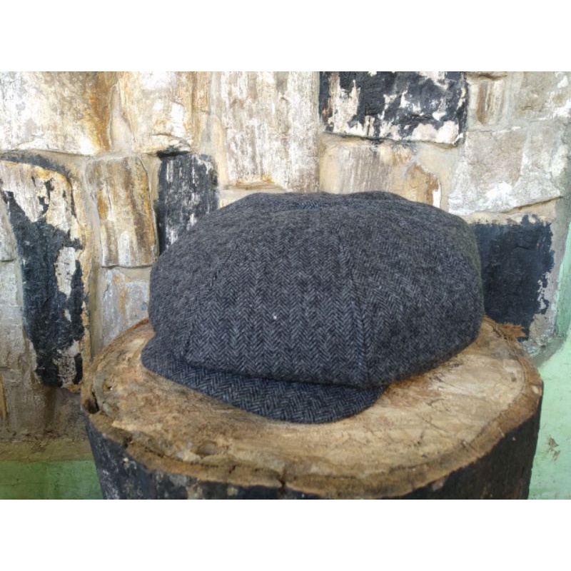 Topi newsboy cap topi klasik premium