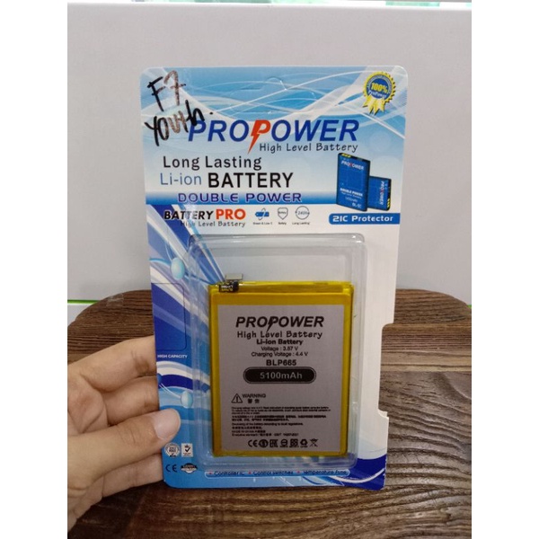 BATRE PRO POWER OPPO F7 YOUTH BLP655