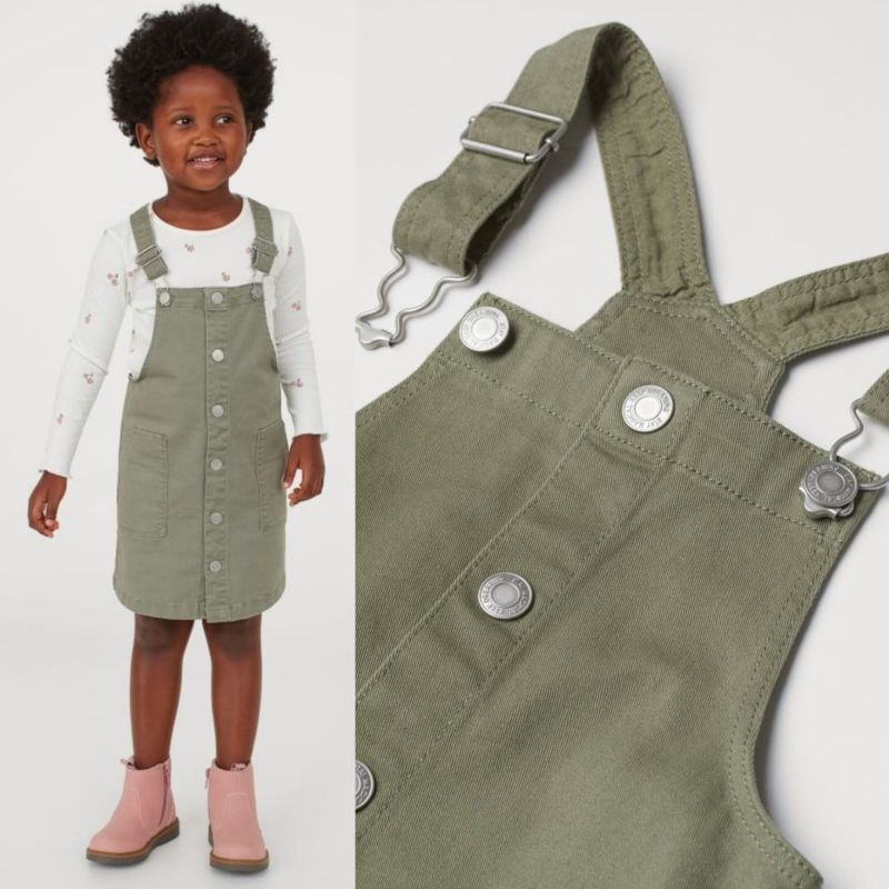 overall anak perempuan hm