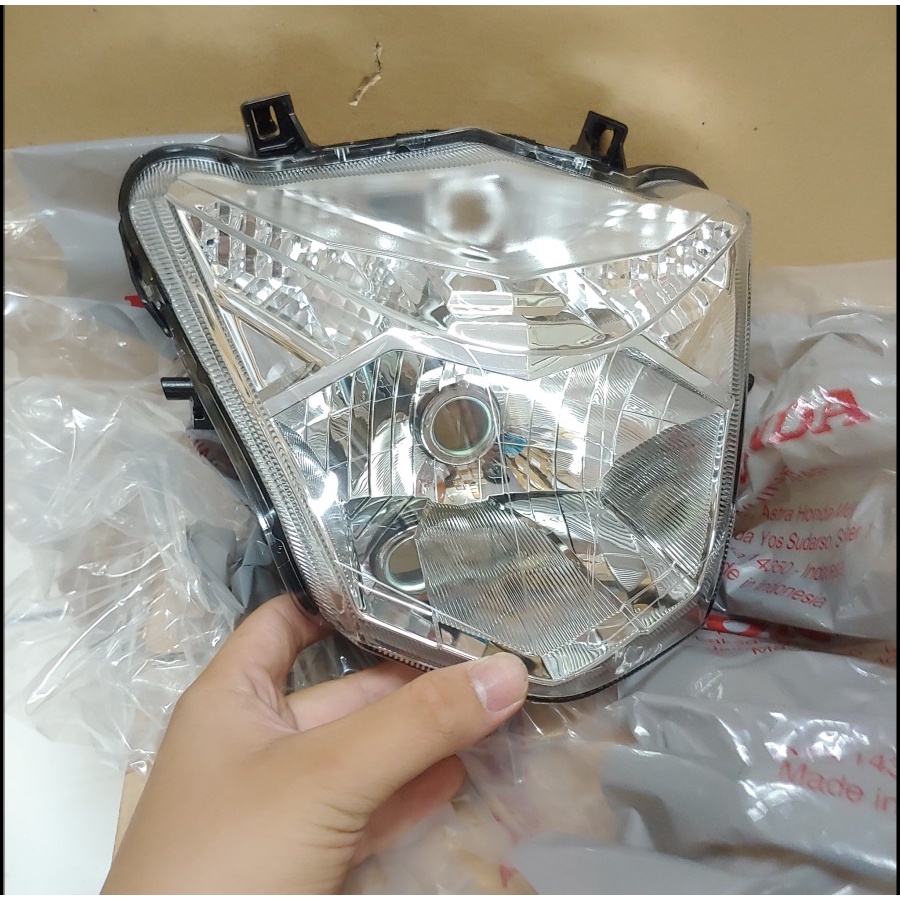 REFLEKTOR LAMPU DEPAN BEAT FI 2016-2019 BEAT STREET ONLY ORIGINAL HGP