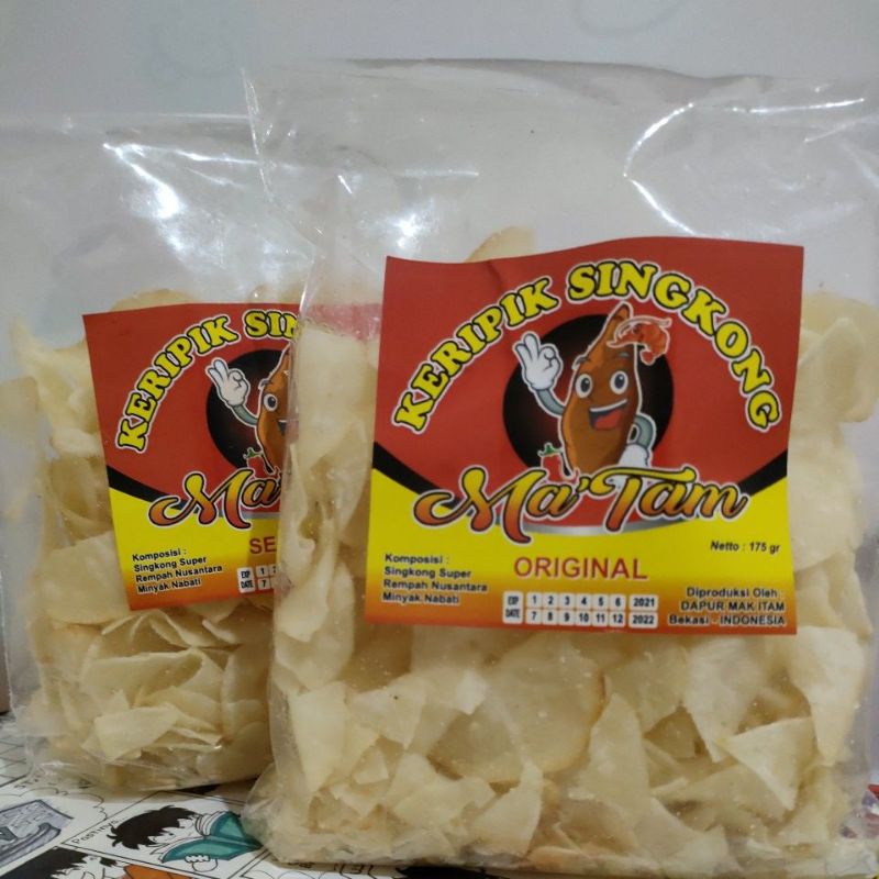 

Keripik singkong Matam rasa Original Garlic