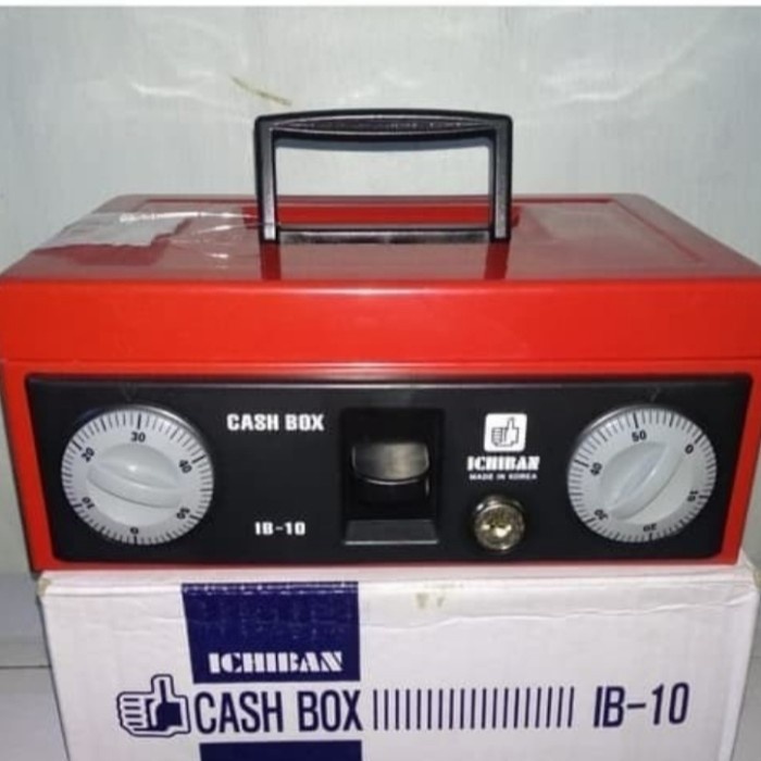 

ICHIBAN IB10 CASHBOX / KOTAK SAVE CASH BOX / TEMPAT UANG BRANKAS IB 10